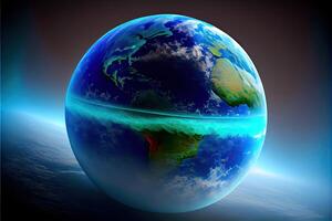 internationell dag för de skydd av de ozon lager 16 september ai genererad foto
