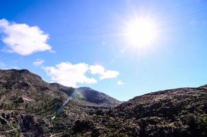 natursköna bergslandskap foto