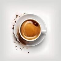 coffe stil illustration ai genererad foto