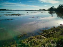 flod deben på vedbro i suffolk foto