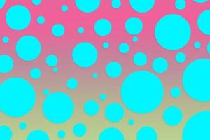 färgrik polka punkt bakgrund och bakgrund foto