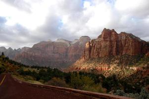 zion nationalpark under dagen foto