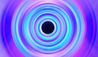 neon radiell spiral framåt- tunnel effekt meta universum teknologi känsla bakgrund foto