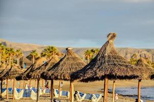 skön strand på tenerife foto