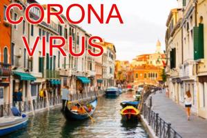 coronavirus 2019-nCoV, covid-19 i Italien. Venedig gondoler på san marco fyrkant, Venedig, Italien. foto