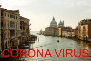 coronavirus 2019-nCoV, covid-19 i Italien. Venedig gondoler på san marco fyrkant, Venedig, Italien. foto