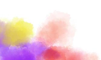 färgrik vattenfärg bakgrund med borsta textur foto