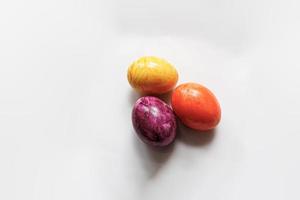 färger påsk ägg foto