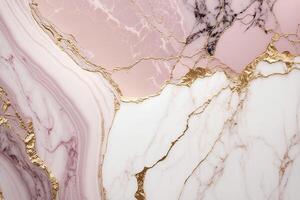 marmor textur rosa . generativ ai. foto