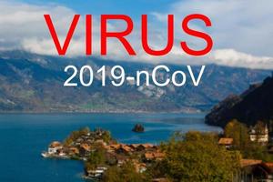coronavirus karantän i Europa. begrepp. ekonomi och finansiell marknader påverkade förbi korona virus utbrott och pandemi rädslor. digital montage. foto