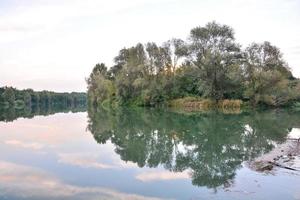 naturskön lantlig landskap foto