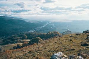 bergen landskap natur resa frihet färsk luft foto