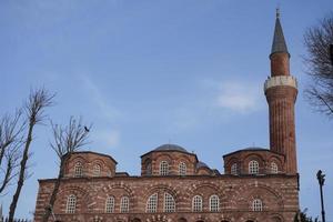 kyrka moské av vefa i fatih, istanbul, turkiye foto
