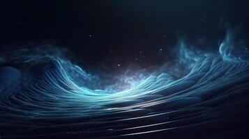 galax mjölkig sätt hav på natt drömlik illustration stjärnor Övrig dimensionera bakgrund ai genererad foto