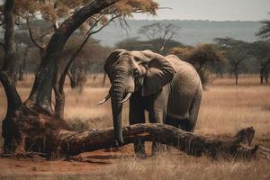 fotografera ett elefant foto