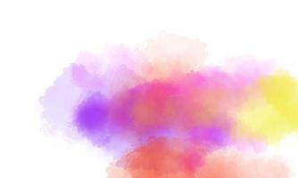 färgrik vattenfärg bakgrund med borsta textur foto