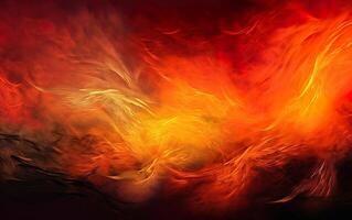 brand abstrakt inferno röd orange textur bakgrund, generativ ai, ai foto