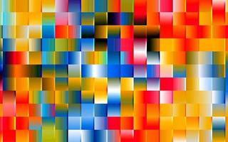 färgrik bakgrund med 3d kub mönster. färgrik abstrakt mosaik- rutor. färgrik bakgrund design. lämplig för presentation, mall, kort, bok omslag, affisch, hemsida, etc. foto