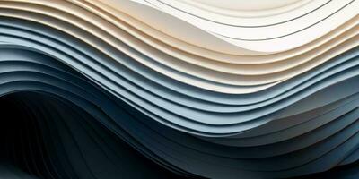 3d färgrik lutning abstrakt kurva mönster bakgrund foto