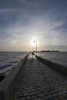 cadiz en hamn stad i andalusien i sydväst Spanien och annorlunda stad visningar foto