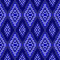 blå geometrisk etnisk mönster traditionell illustration bakgrund foto