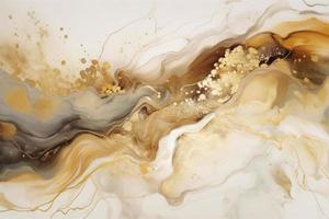 guld och vit marmor textur bakgrund abstrakt foto