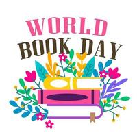 värld bok dag, stack av böcker med glasögon på mynta bakgrund foto
