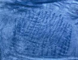 blå, texturerad och ullig tyg i mjuk matta och velour för de exteriör av möbel. tom homogen material textur och bakgrund tom. kopia Plats. foto
