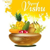 glad vishu bakgrund foto