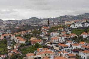 utforska Madeiras stad landskap. Funchal, madeira. portugal foto