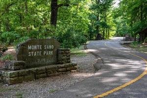 Monte sano stat parkera foto