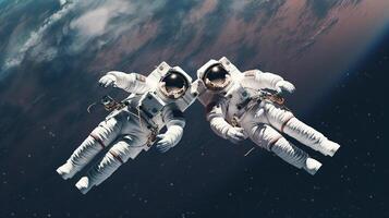 astronaut i Plats ai genererad foto
