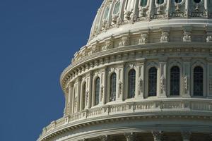 Washington dc capitol detalj foto