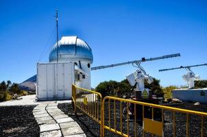 observatorium på teneriffa, spanien, 2022 foto