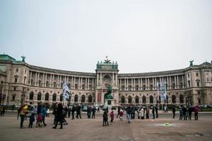 Wien, Österrike 2015 - Hofburg-palatset foto