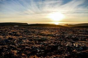 naturskön lantlig landskap foto