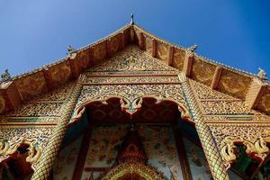 gammal buddist tempel i Asien foto