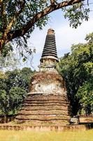 gammal buddist tempel i Asien foto