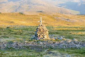 naturskön lantlig landskap foto