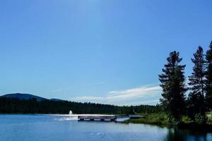 naturskön lantlig landskap foto