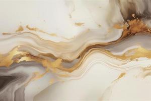 guld och vit marmor textur bakgrund abstrakt foto