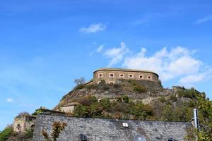 gammal preussiska militär fästning, Festung ehrenbreitstein foto