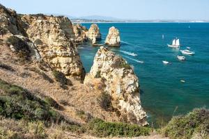 algarvekusten i portugal foto