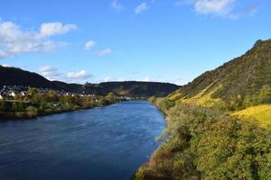 höst humör i mosel dal foto