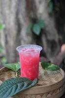 ung kokos juice foto
