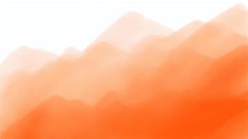abstrakt orange vattenfärg för bakgrund. digital konst målning. textur papper. foto