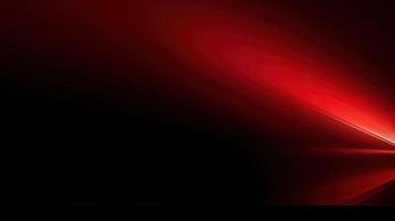 abstrakt röd ljus på svart bakgrund med kopia Plats för din text foto