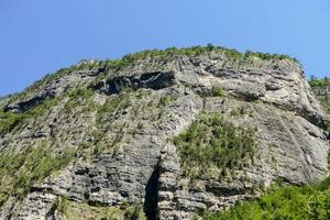 naturskön bergsutsikt foto