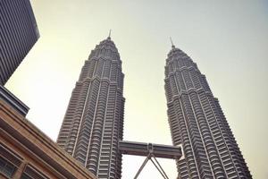 kuala lumpur, malaysia - juli 22-petronas tvilling torn på juli 22, 2014 i kuala lumpur, malaysia. foto