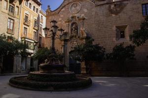 de biskops- palats, solsona, lleida, Spanien foto